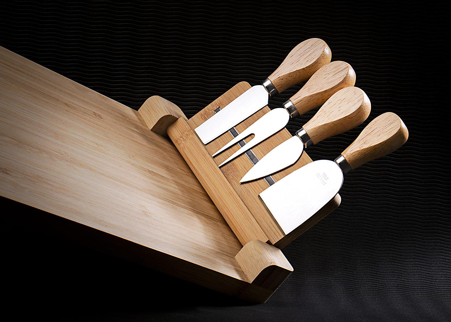 Tabla para quesos Bambú Gouda Imagen secundaria del producto