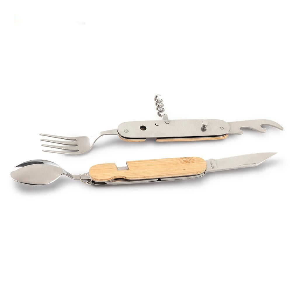 SET DE CUBIERTOS CAMPING - PRECIO BOMBA Imagen secundaria del producto