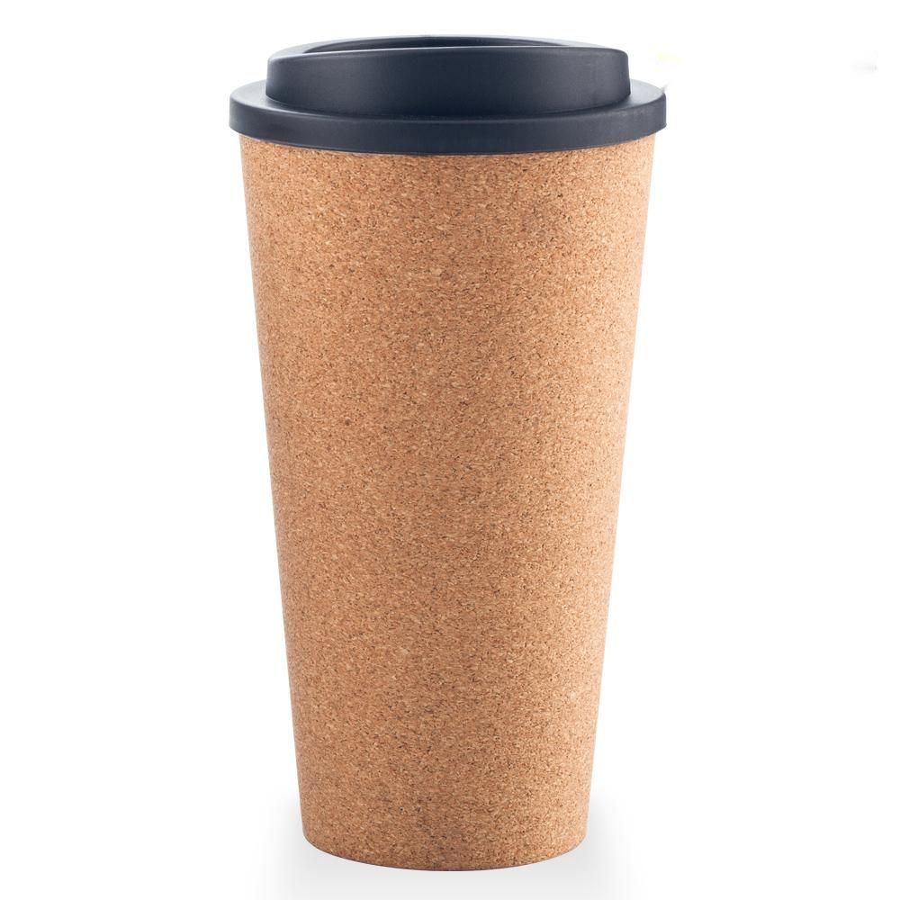 MUG PLASTICO CON CORCHO 16OZ - PRECIO BOMBA Imagen secundaria del producto
