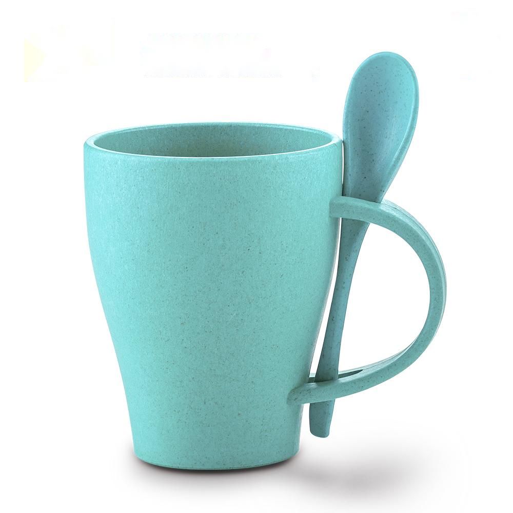 MUG PLÁSTICO CON CUCHARA TIFFANY 350ML Imagen secundaria del producto