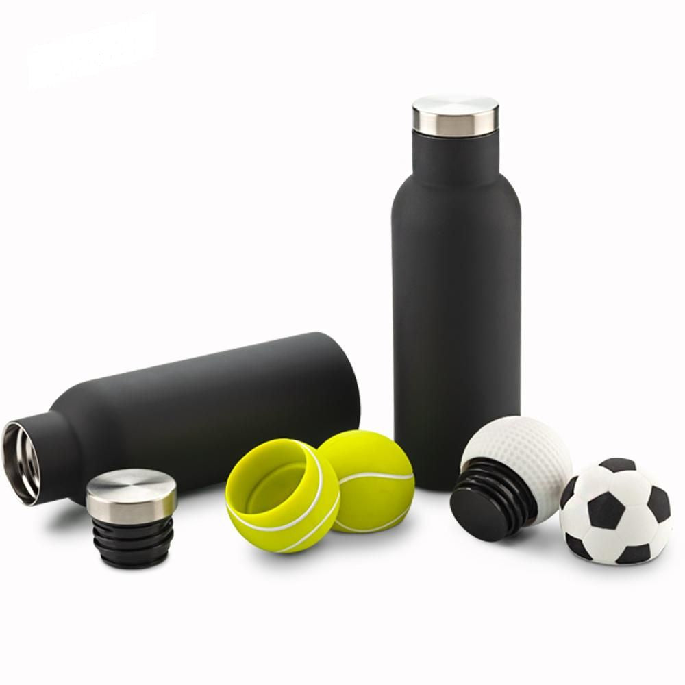 TAPA TENNIS DE BOTILITO METÁLICO SPORTY COVER 500ML Imagen secundaria del producto