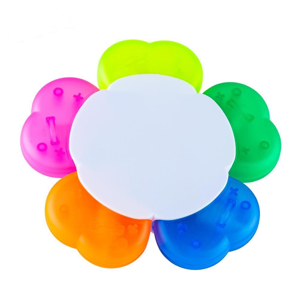 RESALTADOR MAGICO EN CERA FLOWER - 5 COLORES Imagen secundaria del producto