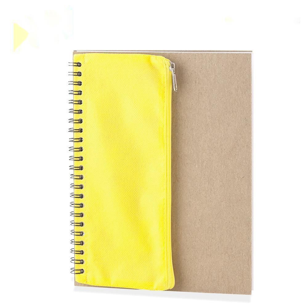 LIBRETA CON PORTALÁPICES Imagen secundaria del producto