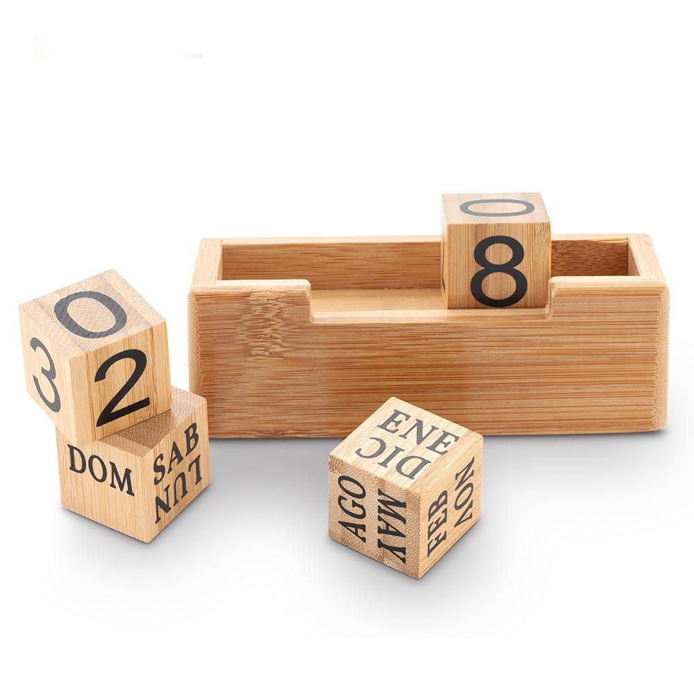 CALENDARIO PERPETUO WOOD Imagen secundaria del producto