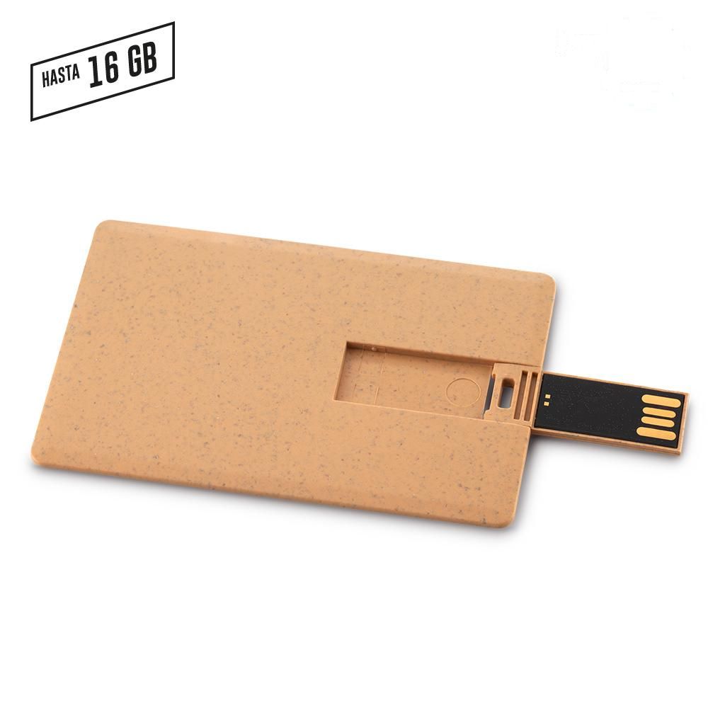 MEMORIA USB CREDIT CARD ECO 8GB Imagen secundaria del producto