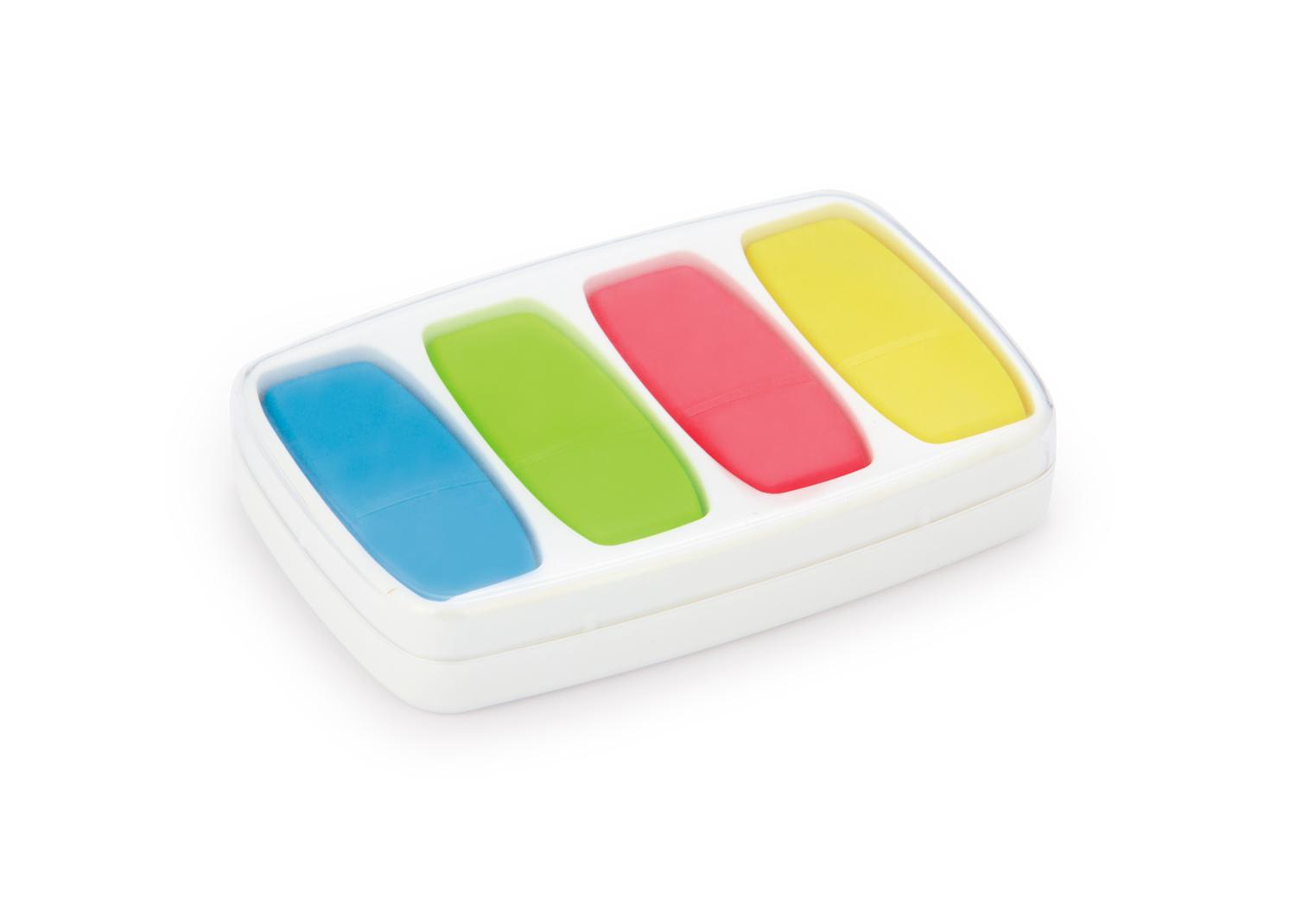 SET RESALTADORES GEL X 4 CUBE Imagen secundaria del producto